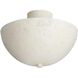 Malta 3 Light 18 inch Light Stonewash Semi Flush Mount Ceiling Light