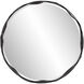Ripley 35 X 35 inch Matte Black Wall Mirror