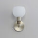 Coraline 1 Light 6 inch Satin Nickel Wall Sconce Wall Light
