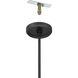 Agate 4 Light 20 inch Matte Black Pendant Ceiling Light