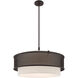 Braddock 5 Light 24 inch Bronze Pendant Chandelier Ceiling Light