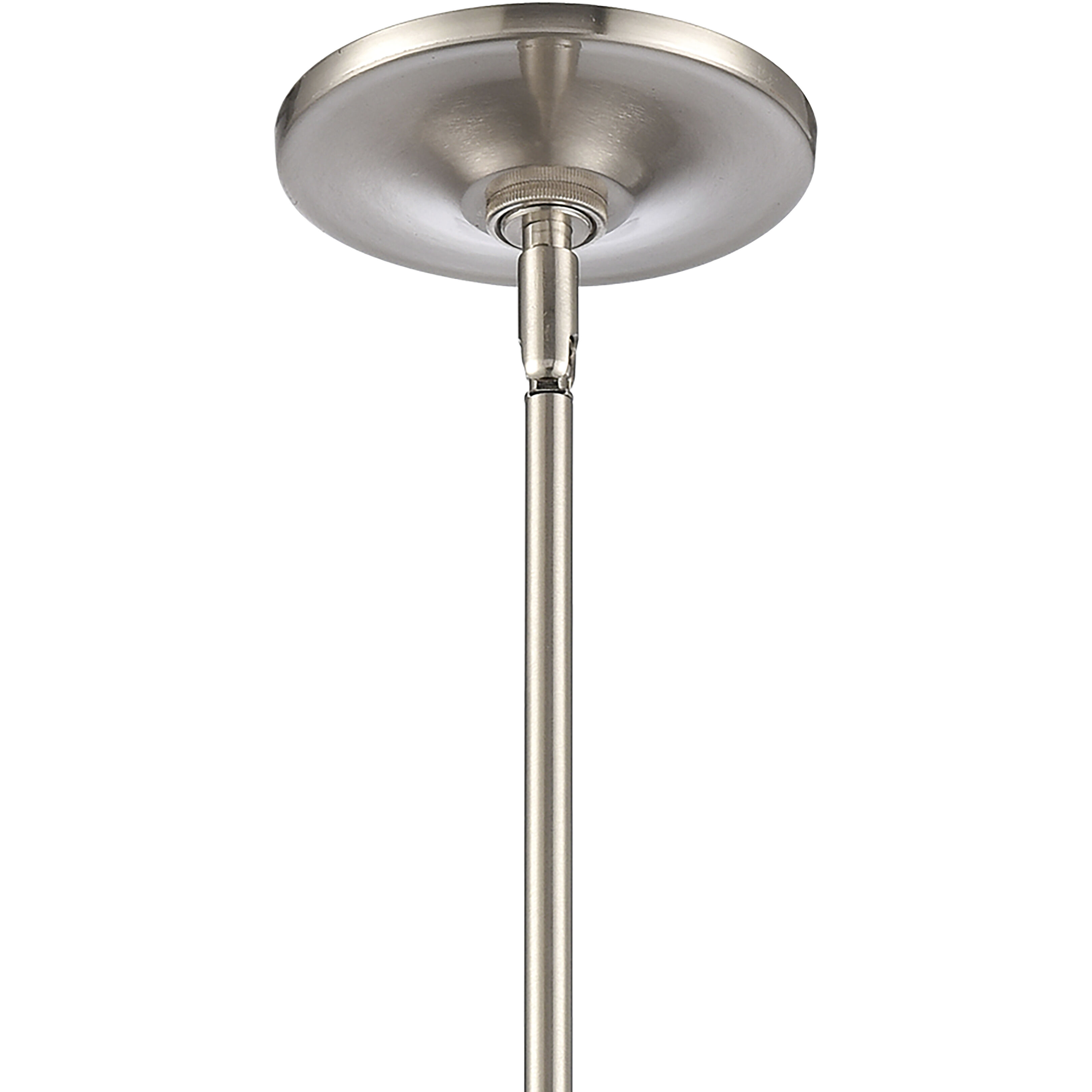 Connection 2 Light 12 inch Satin Nickel Pendant Ceiling Light
