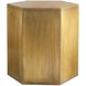Korio 18 X 18 inch Brass Accent Table