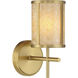 Camden 1 Light 5 inch Warm Brass Bath Wall Light
