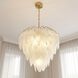 Boa 6 Light 22 inch Warm Brass Chandelier Ceiling Light