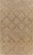 Regal 108 X 72 inch Camel Rug, Rectangle