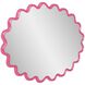 Cloud 36 X 24 inch Hot Pink Mirror