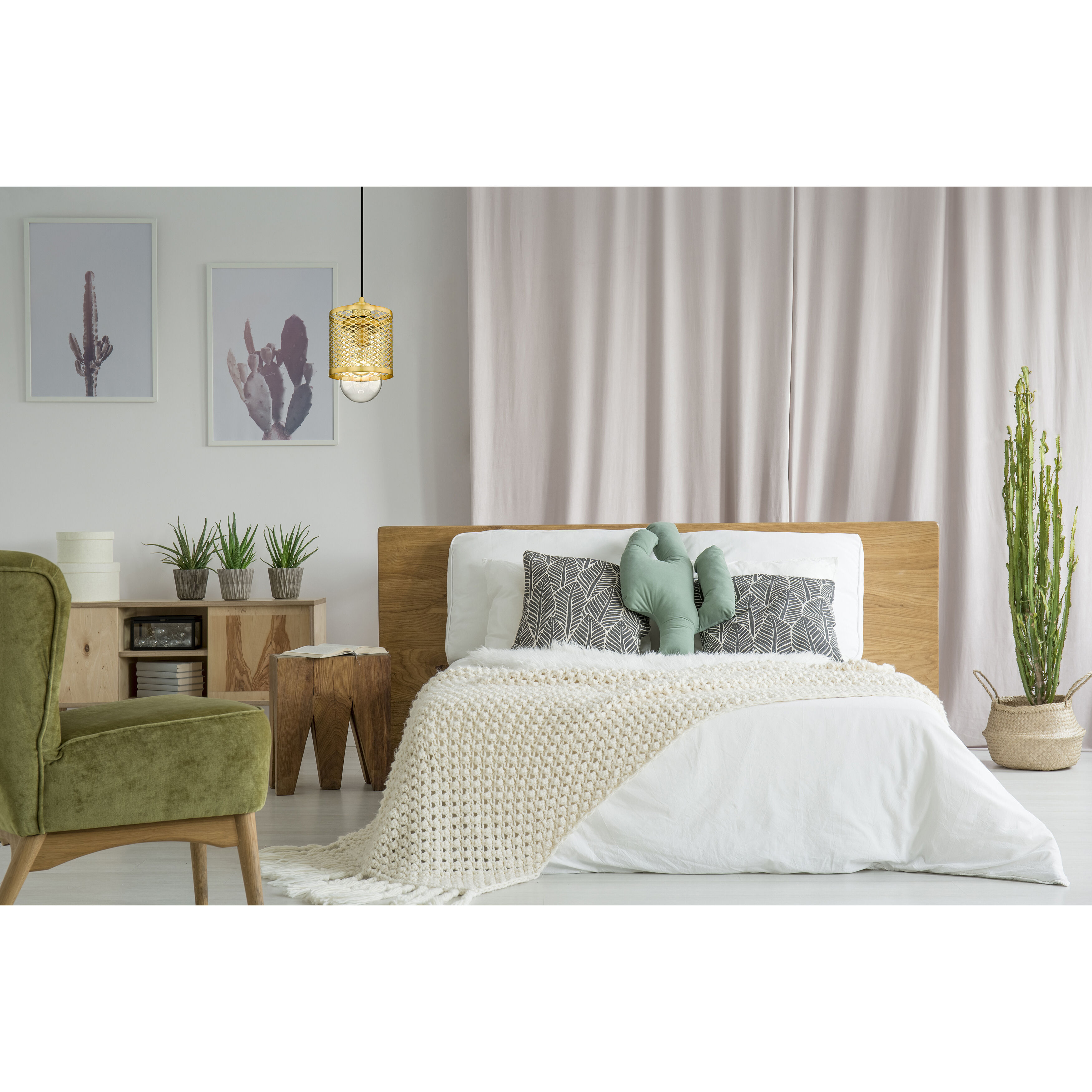 Kipton 1 Light 6 inch Rubbed Brass Pendant Ceiling Light in Rubbed Bronze