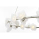 Barbara Barry Petaluma LED 34.5 inch Soft Silver Ring Chandelier Ceiling Light