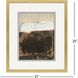 Textural Echo Multi and Black and Brown and Green Framed Art