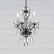 Welton 4 Light 11 inch English Bronze Mini Chandelier Ceiling Light in Clear Hand Cut