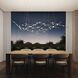 Constellation Ursa Major LED 92.75 inch Satin Nickel Chandelier Ceiling Light in 3000K, White Optical Acrylic, 10 FT. Cord