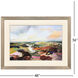 Inverness Blue and Green and Red and Orange Framed Art