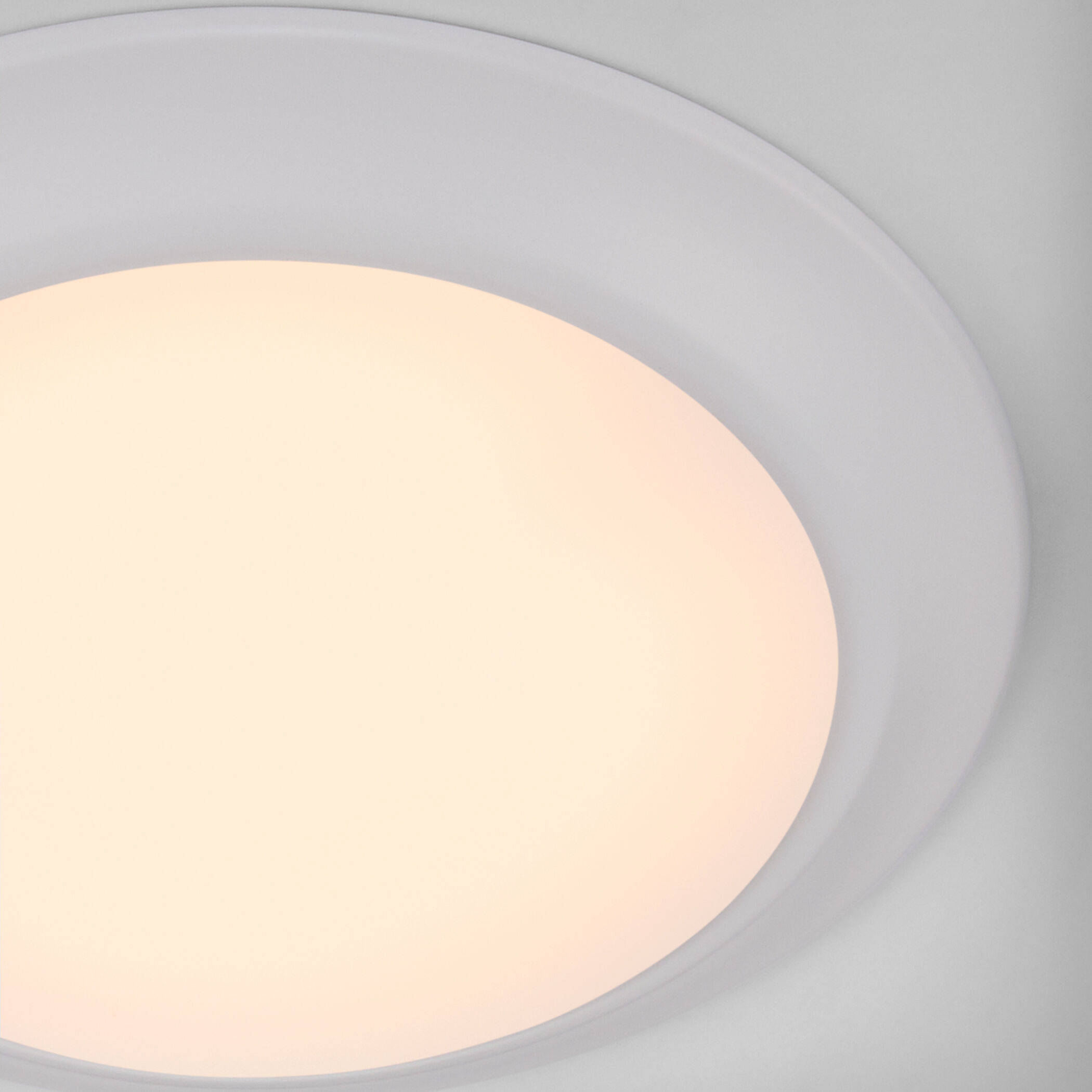 LED Disk LED 7.5 inch Studio White Indoor/Outdoor Flush Mount, Round