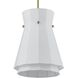 Bryony 1 Light 12.5 inch Brushed Gold Convertible Pendant Ceiling Light