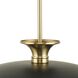 Trimble 1 Light 18 inch Brushed Bronze Pendant Ceiling Light, Design Series