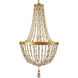 Signature Bali LED 25.5 inch Heirloom Gold Chandelier Ceiling Light, Schonbek Signature
