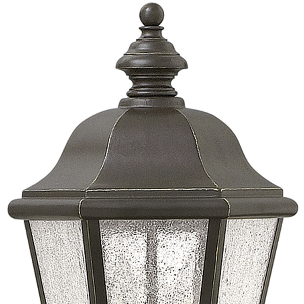 Estate Series Edgewater LED 21 inch Oil Rubbed Bronze Outdoor Post Mount Lantern