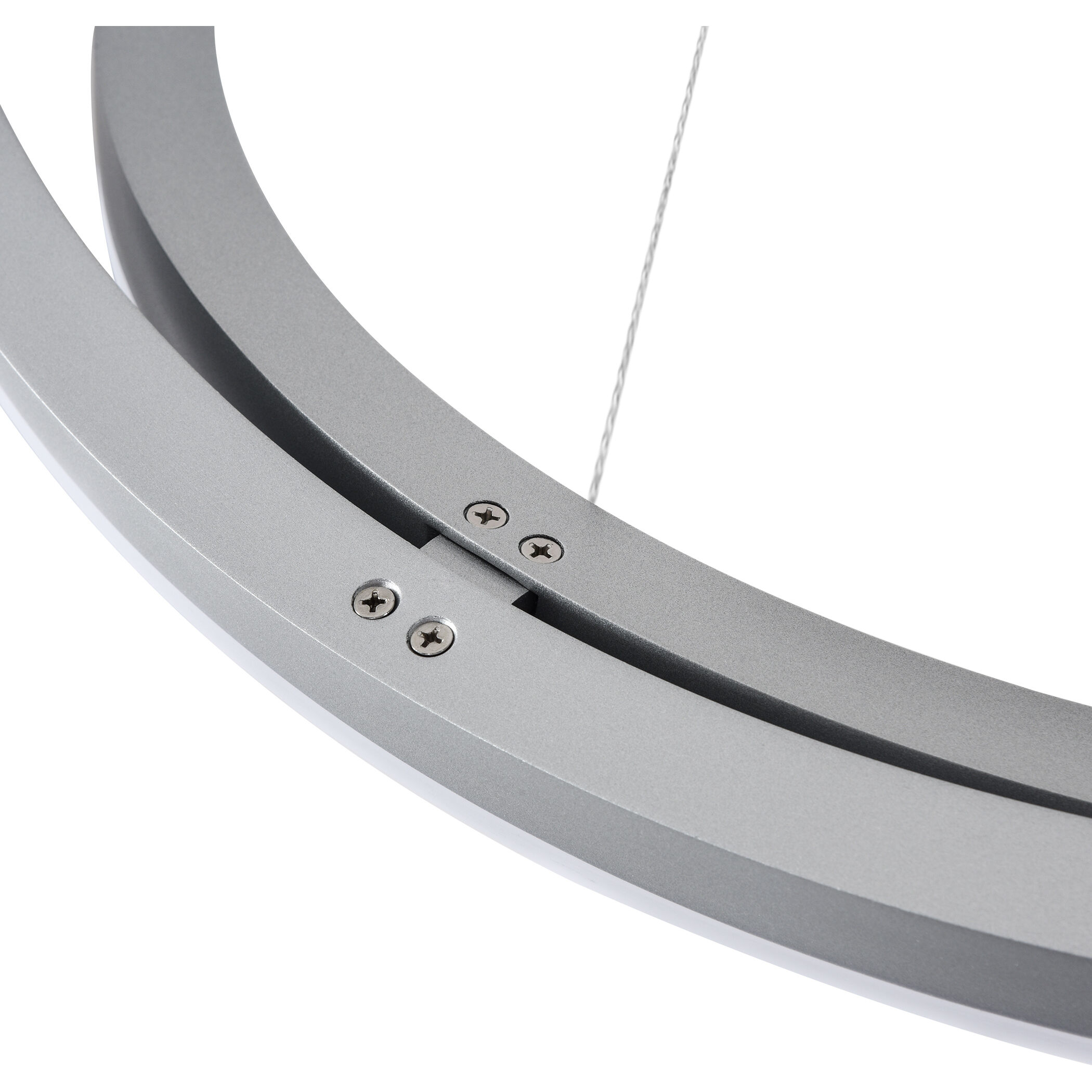 Tania Trio 31.5 inch Silver Chandelier Ceiling Light