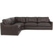 Thurlow Brown Left Modular Sectional, 3 Piece