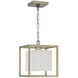 Chloie 1 Light 9 inch Sterling Gold Mini Pendant Ceiling Light
