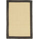 Soho 36 X 24 inch Tan, Black Rug
