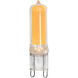 Glow LED G9 3 watt 120 3000K Bulb