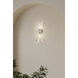 Sorra 2 Light 8 inch Painted Legacy Brass Wall Sconce Wall Light
