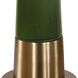 Riccardi 38 inch 100 watt Moss Green Glaze and Antique Brass Table Lamp Portable Light