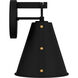 Hyde 1 Light 12 inch Matte Black Outdoor Wall Lantern