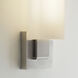 Sean Lavin Kisdon LED Satin Nickel ADA Wall Light, Integrated LED