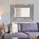 Zenith 39 X 31 inch Glossy Nickel Wall Mirror