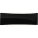 Ambiance 2 Light 16 inch Gloss Black and Matte White Wall Sconce Wall Light