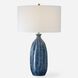 Bixby 28.75 inch 150.00 watt Blue Glaze and Antique Brass Table Lamp Portable Light