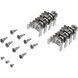 Brentwood LED 0.93 inch Silver Light Bar Ceiling Light