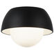 Watson LED 9 inch Matte Black Wall Sconce Wall Light