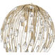 Gabriella 6 Light 18 inch Modern Gold Pendant Ceiling Light
