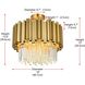 Willow 4 Light 16 inch Satin Gold Flush Mount Ceiling Light