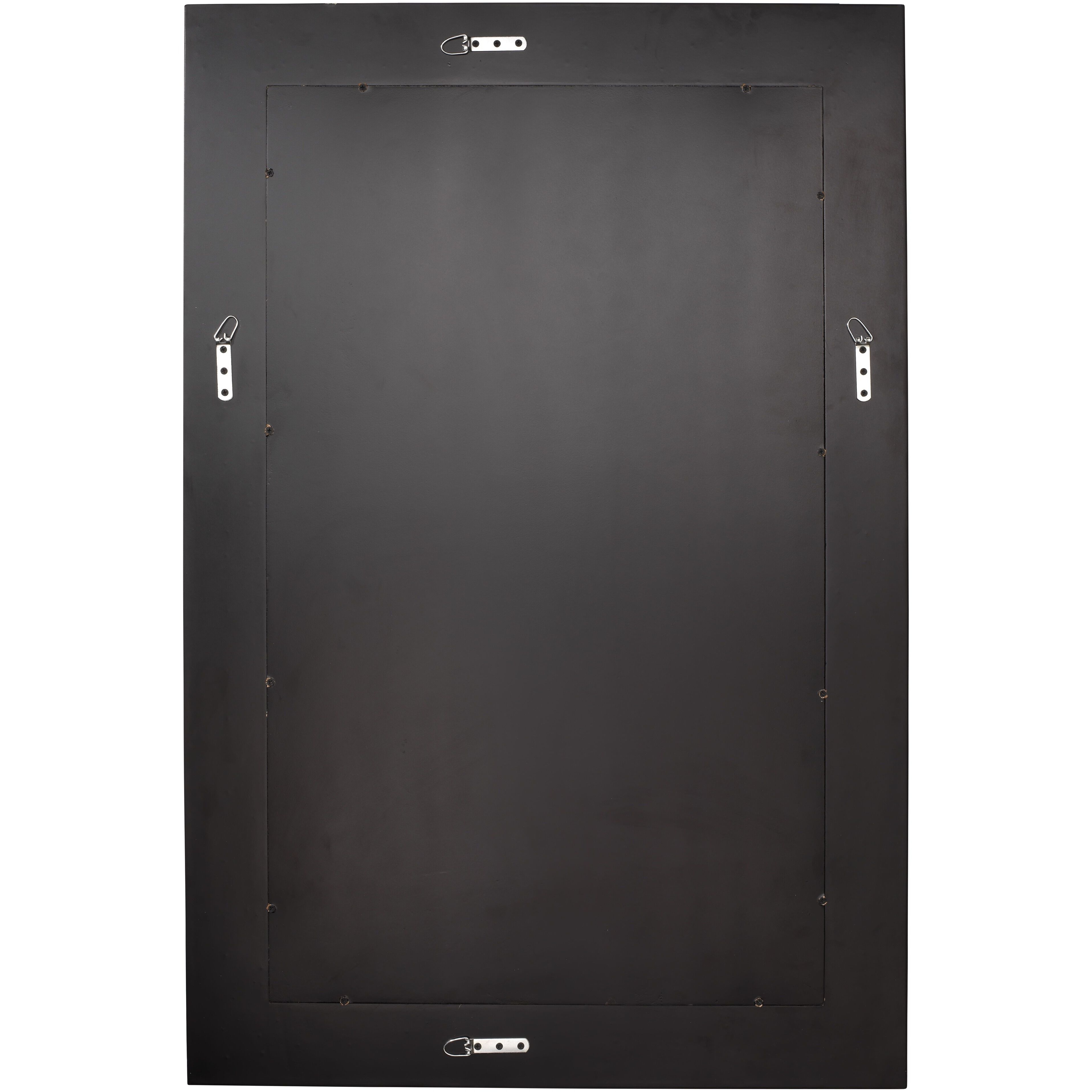 Fragment 36 X 24 inch Light Grey & Beige Faux Horn Mirror