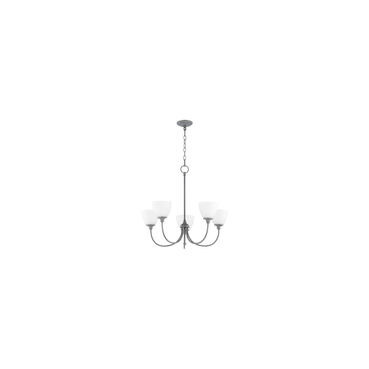 Celeste 5 Light 27 inch Zinc Chandelier Ceiling Light