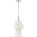 Gramercy 1 Light 8.88 inch Polished Nickel Mini Pendant Ceiling Light