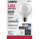 Lumos LED Medium Medium 6.00 watt 5000K LED Filament