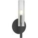 Wand 1 Light 4 inch Matte Black Wall Sconce Wall Light