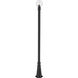Laurent 1 Light 105.5 inch Black Outdoor Post Mounted Fixture