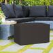 Universal Seascape Charcoal Outdoor Bench with Slipcover