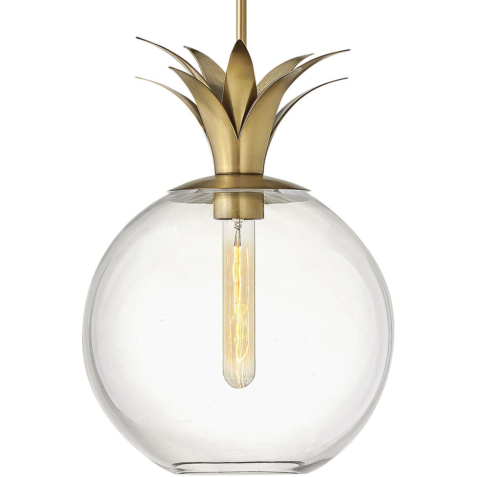 Palma 1 Light 10.75 inch Heritage Brass Indoor Pendant Ceiling Light