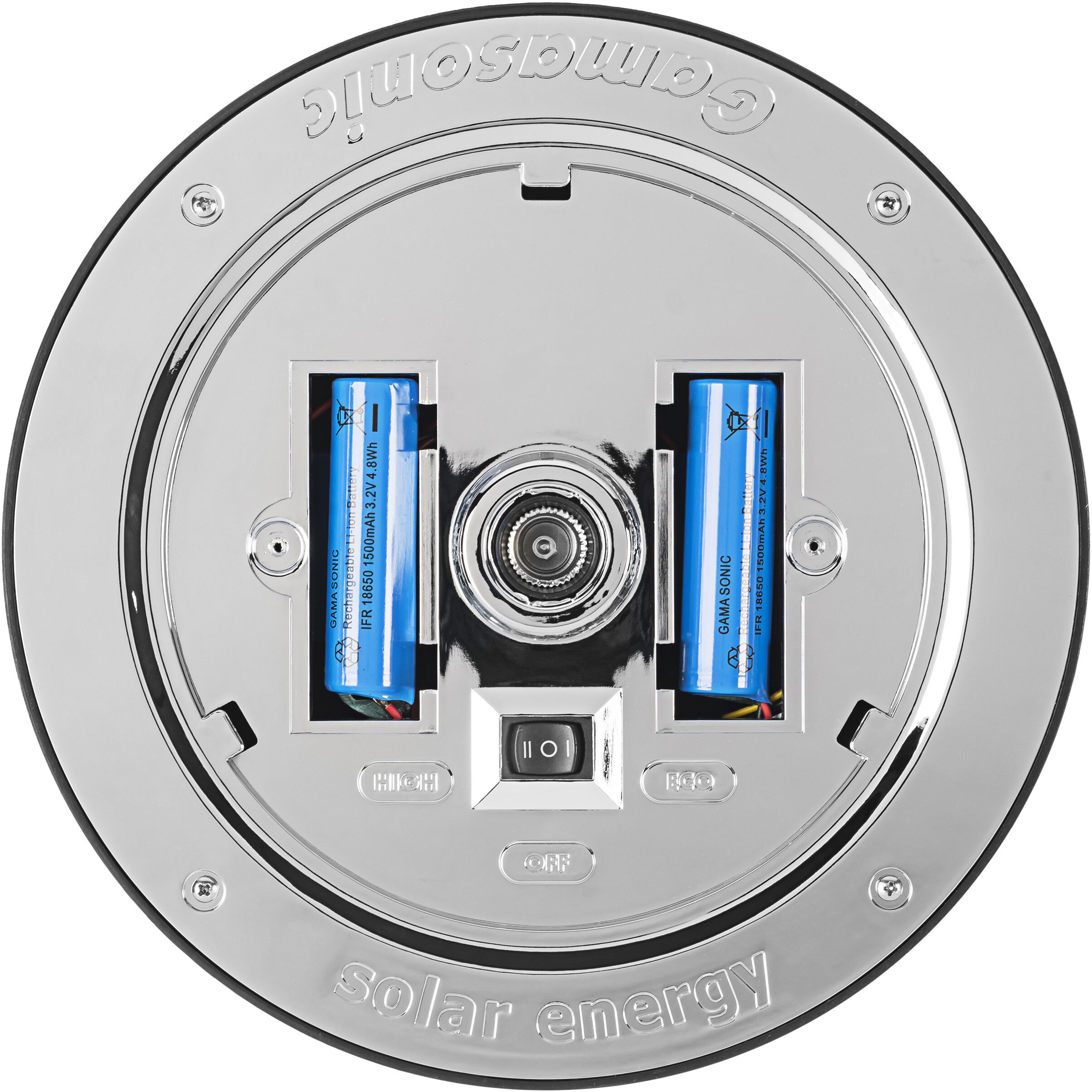 Orion 1 Light 94.63 inch Black Post Light, Solar