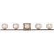 Corona LED 33 inch Satin Nickel Bath Vanity Light Wall Light