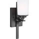 Kemal 1 Light 5 inch Midnight Black Wall Bath Fixture Wall Light