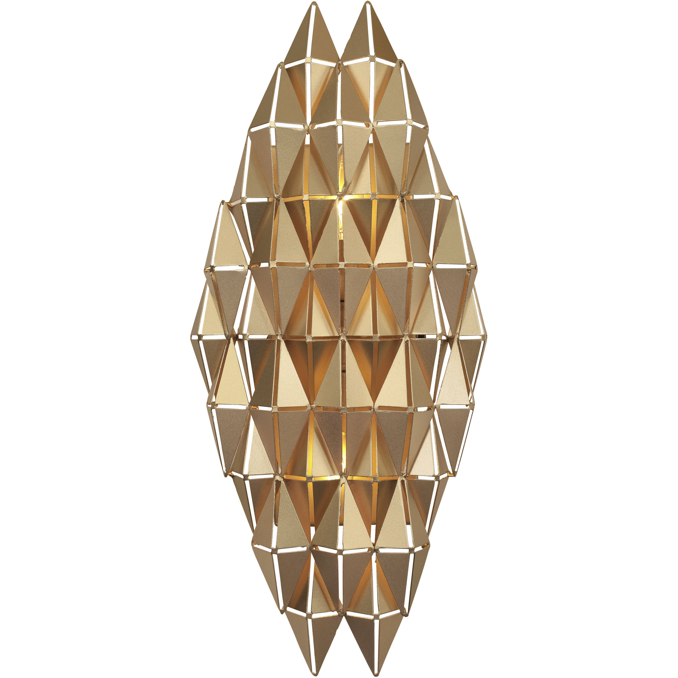 Forever 2 Light 10 inch French Gold Sconce Wall Light